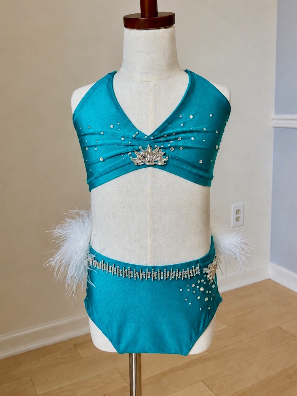 Teal and white CM